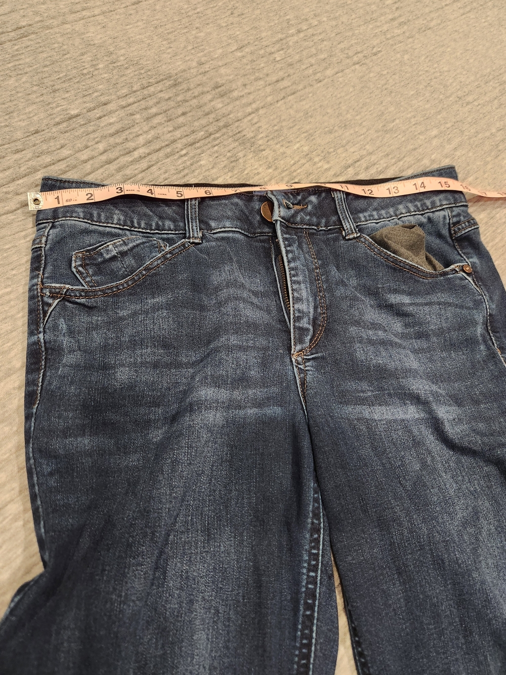 DEMOCRACY Ab-Solution Dark Indigo Boot Cut Jeans - Picture 4 of 5